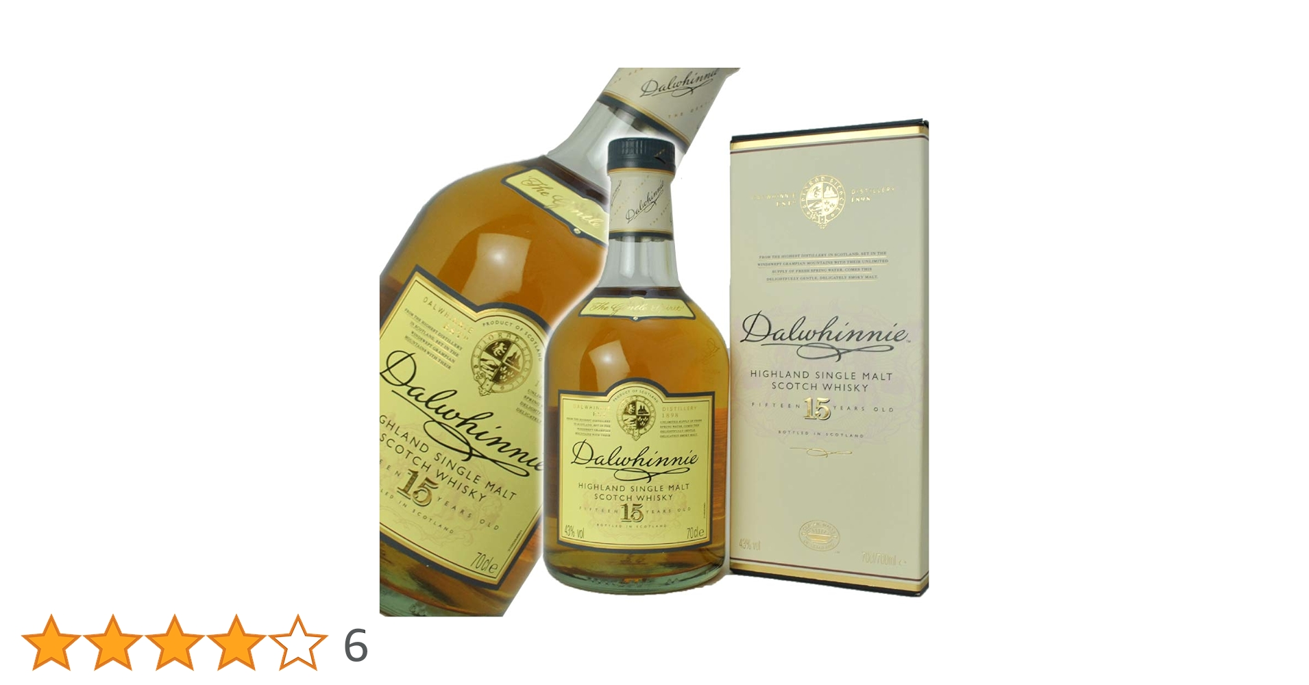 Amazon.co.jp: ダルウィニー 15年 700ml 43度 [並行輸入品